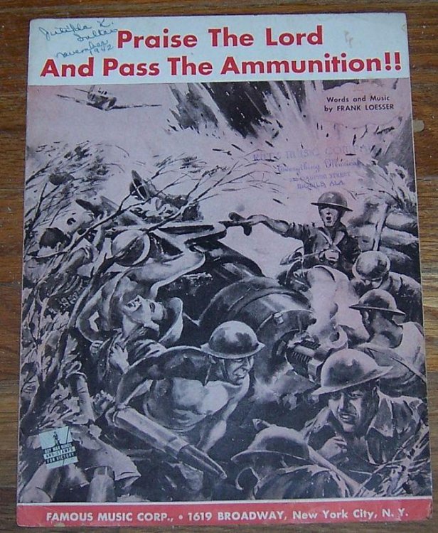 PRAISE THE LORD AND PASS THE AMMUNITION