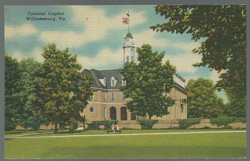 COLONIAL CAPITOL, WILLIAMSBURG, VIRGINIA