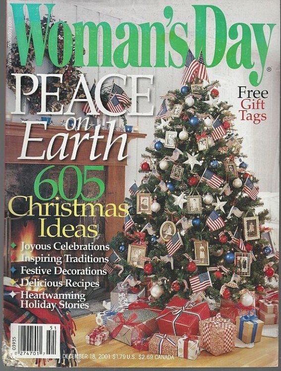 WOMAN'S DAY MAGAZINE DECEMBER 18, 2001