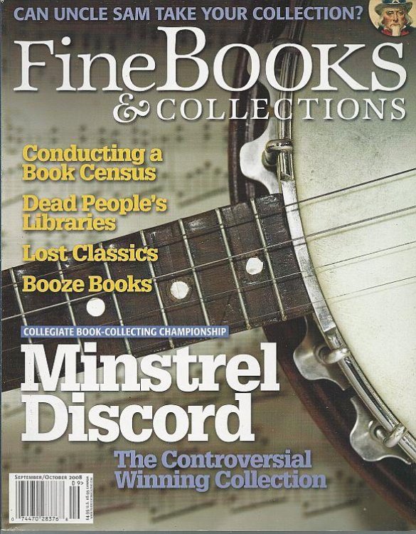 FINE BOOKS AND COLLECTIONS MAGAZINE SEPTEMBER/OCTOBER 2008