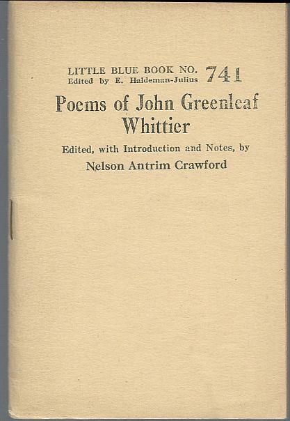 POEMS OF JOHN GREENLEAF WHITTIER