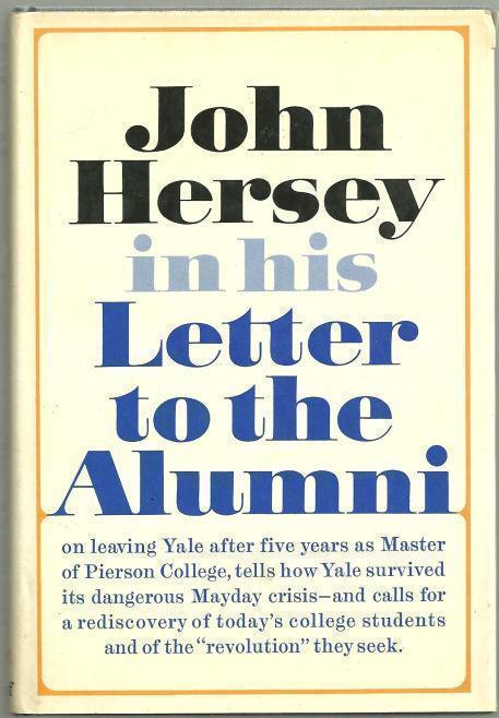 LETTER TO THE ALUMNI