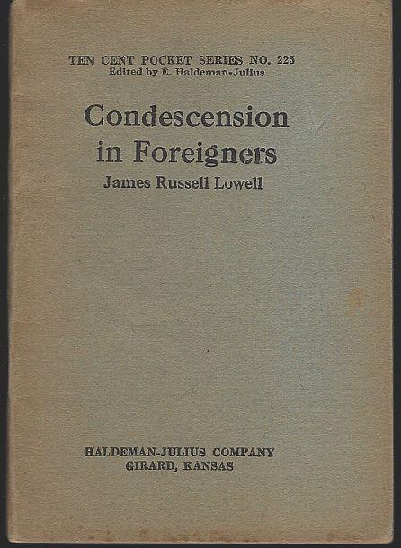 CONDESCENSION IN FOREIGNERS