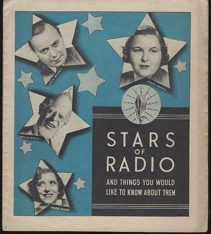 STARS OF RADIO AND THINGS YOU WOULD LIKE TO KNOW ABOUT THEM