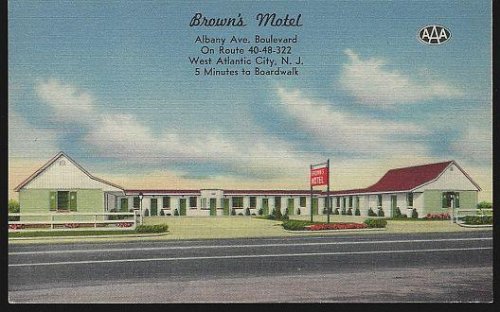 BROWN'S MOTEL, WEST ATLANTIC CITY, NEW JERSEY