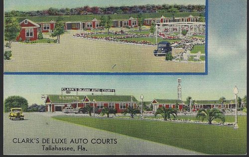 CLARK'S DE LUXE AUTO COURTS, TALLAHASSEE, FLORIDA