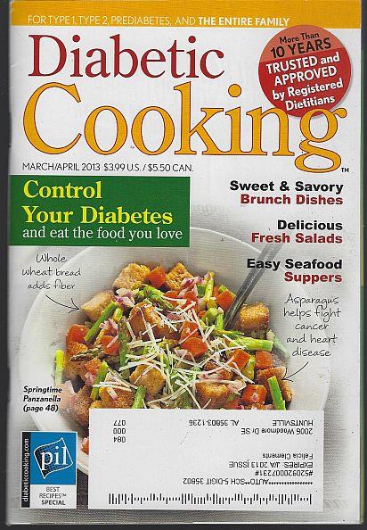DIABETIC COOKING MAGAZINE MARCH/APRIL 2013