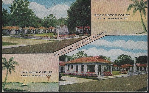 ROCK MOTOR COURT/THE ROCK CABINS, OCALA, FLORIDA