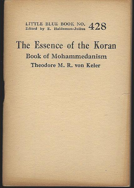 ESSENCE OF THE KORAN Book of Mohammedanism