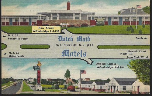 DUTCH MAID MOTELS, WOODBRIDGE, NEW JERSEY