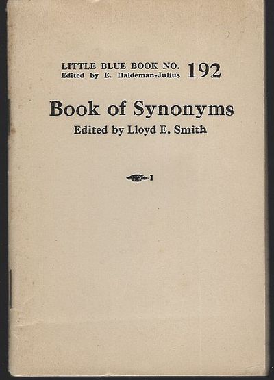 BOOK OF SYNONYMS