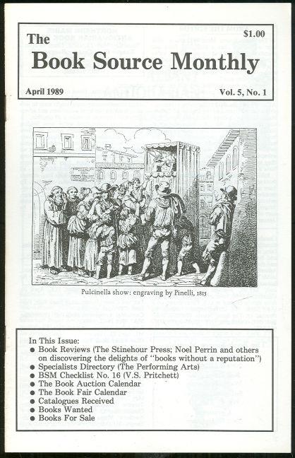 BOOK SOURCE MONTHLY MAGAZINE APRIL 1989