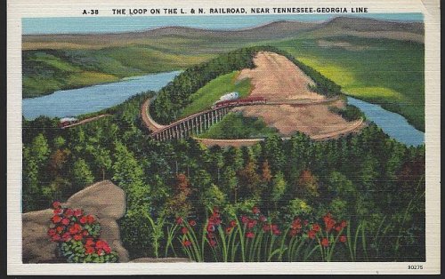 LOOP ON THE L & N RAILROAD NEAR TENNESSEE-GEORGIA LINE