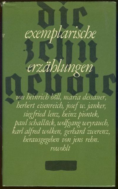 DIE ZEHN GEBOTE Exemplarische Erzhlungen
