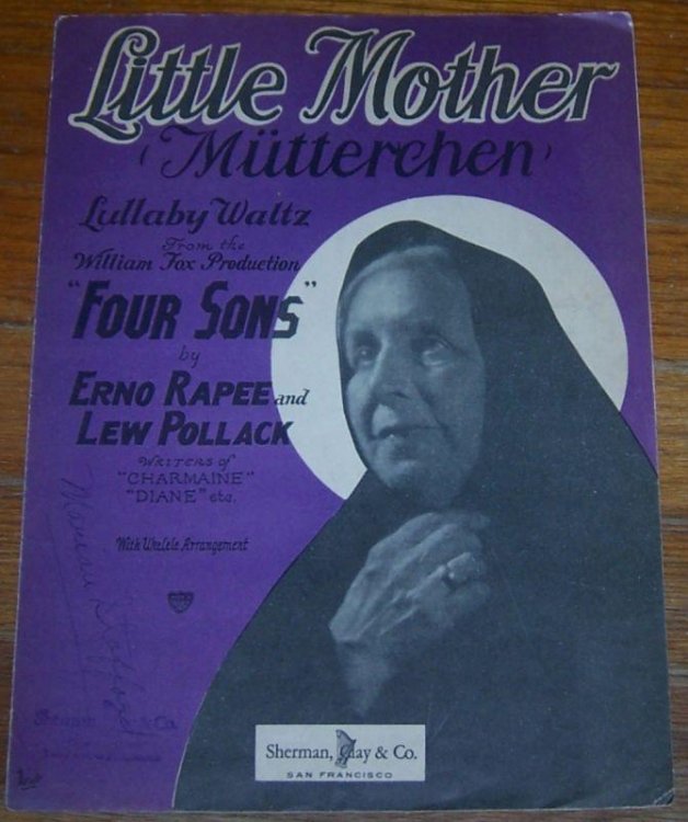 LITTLE MOTHER (MUTTERCHEN) Lullaby Waltz