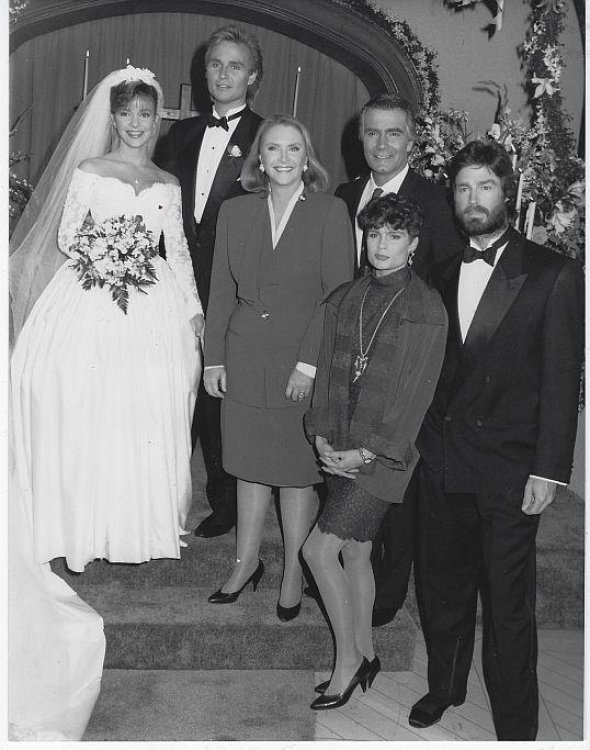 ORIGINAL PHOTOGRAPH WEDDING OF MACY AND THORNE, BOLD AND BEAUTIFUL