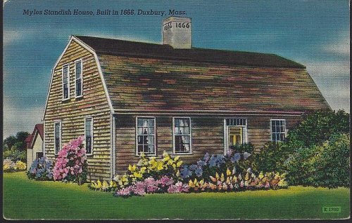 MYLES STANDISH HOUSE, DUXBURY, MASSACHUSETTS