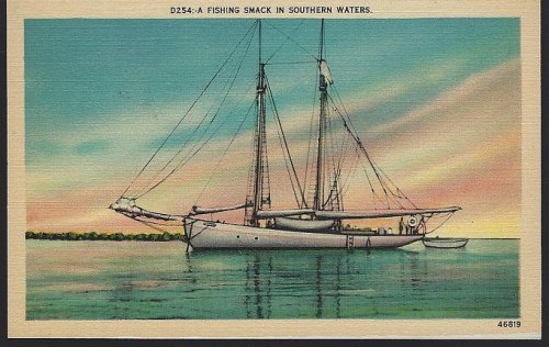 FISHING SMACK IN SOUTHERN WATERS