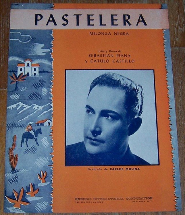 PASTELERA Milonga Negra