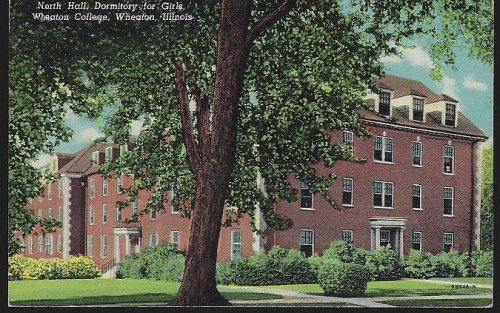 NORTH HALL, DORMITORY FOR GIRLS, WHEATON COLLEGE, WHEATON, ILLINOIS