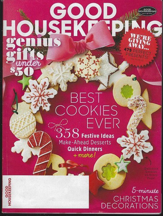 GOOD HOUSEKEEPING MAGAZINE DECEMBER 2016