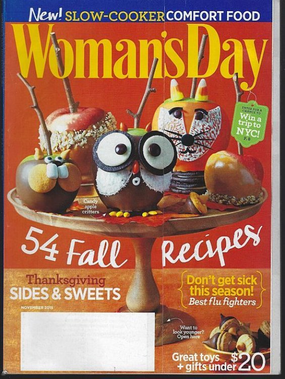 WOMAN'S DAY MAGAZINE NOVEMBER 2015