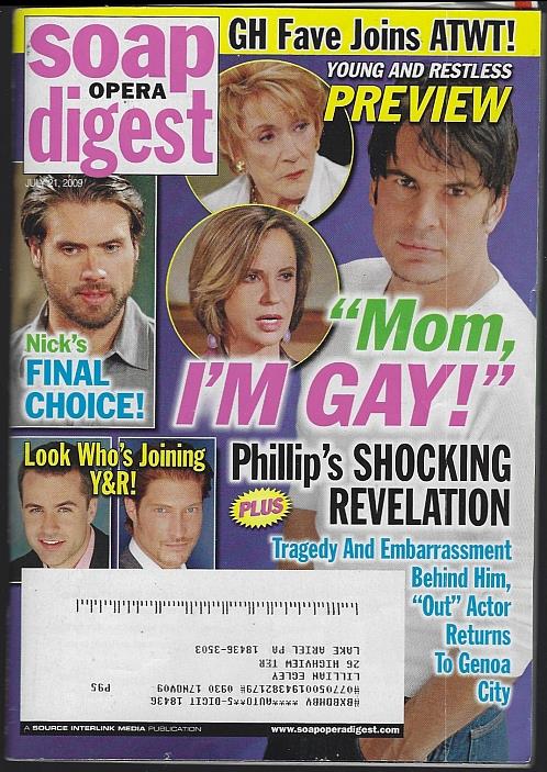 SOAP OPERA DIGEST JULY 21, 2009