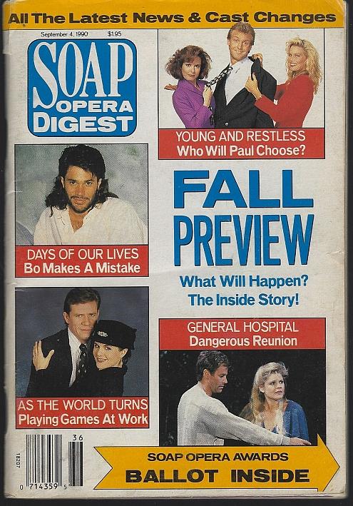 SOAP OPERA DIGEST SEPTEMBER 4, 1990