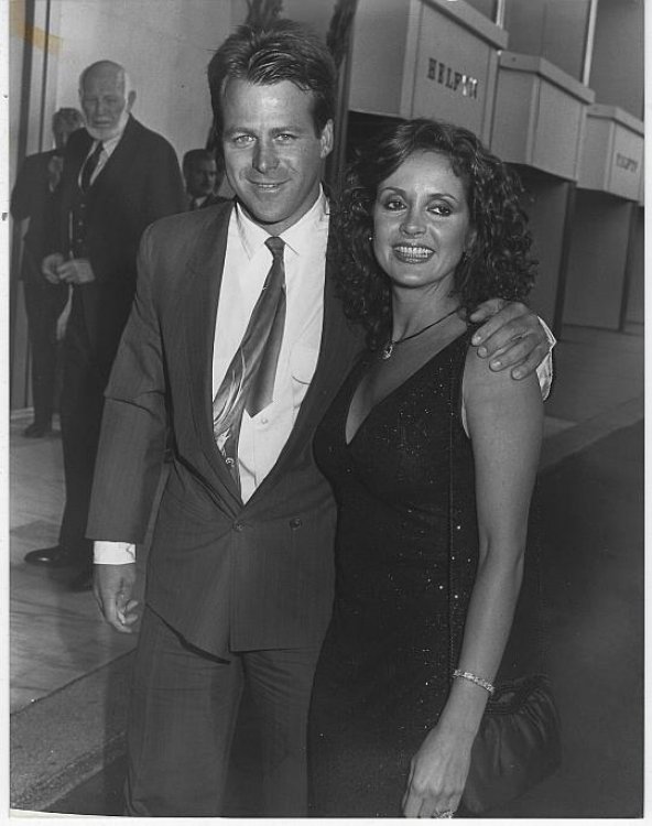 ORIGINAL PHOTOGRAPH KIN SHRINER AND JACKIE ZEMAN, GENERAL HOSPITAL