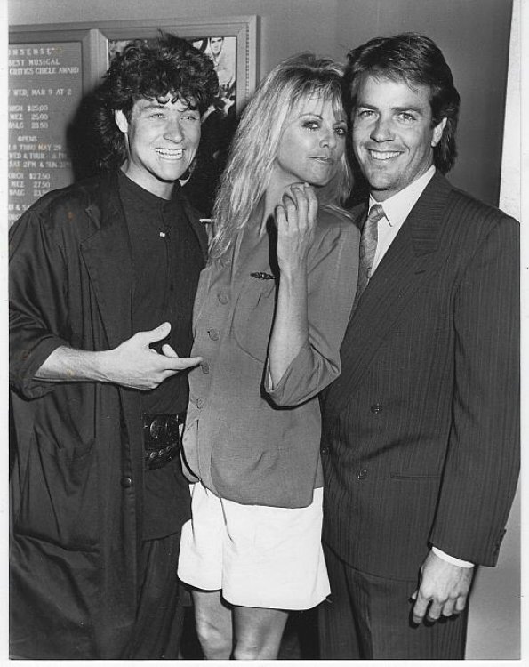 ORIGINAL PHOTOGRAPH BRIAN GENESSEE, ROBERTA LEIGHTON AND COREY YOUNG