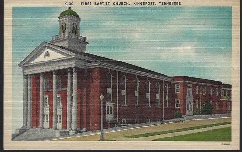 FIRST BAPTIST CHURCH, KINGSPORT, TENNESSEE