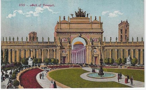 ARCH OF TRIUMPH, PANAMA-PACIFIC INTERNATIONAL EXPOSITION, SAN FRANCISCO, CALIFORNIA