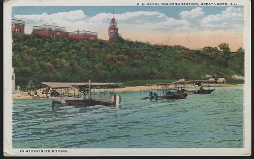 AVIATION INSTRUCTION, U. S. NAVAL TRAINING, GREAT LAKES, ILLINOIS