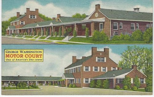 GEORGE WASHINGTON MOTOR COURT, FREDERICKSBURG, VIRGINIA