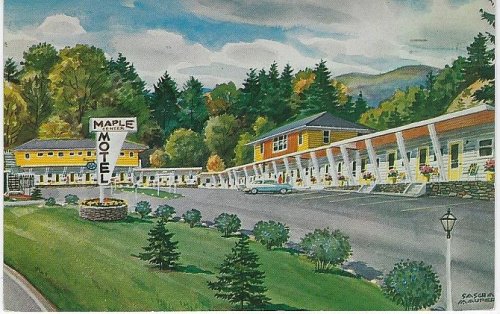 MAPLE CENTER MOTEL, ST. JOHNSBURY, VERMONT