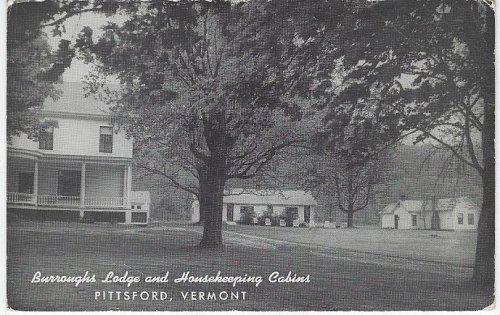 BURROUGHS LODGE AND HOUSEKEEPING CABINS, PITTSFORD, VERMONT