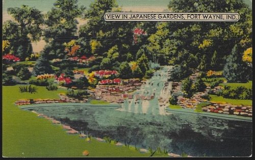 JAPANESE GARDENS, FORT WAYNE, INDIANA