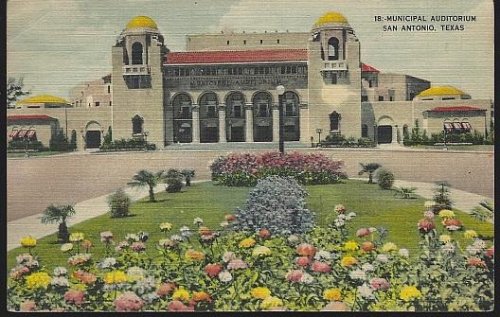 MUNICIPAL AUDITORIUM, SAN ANTONIO, TEXAS
