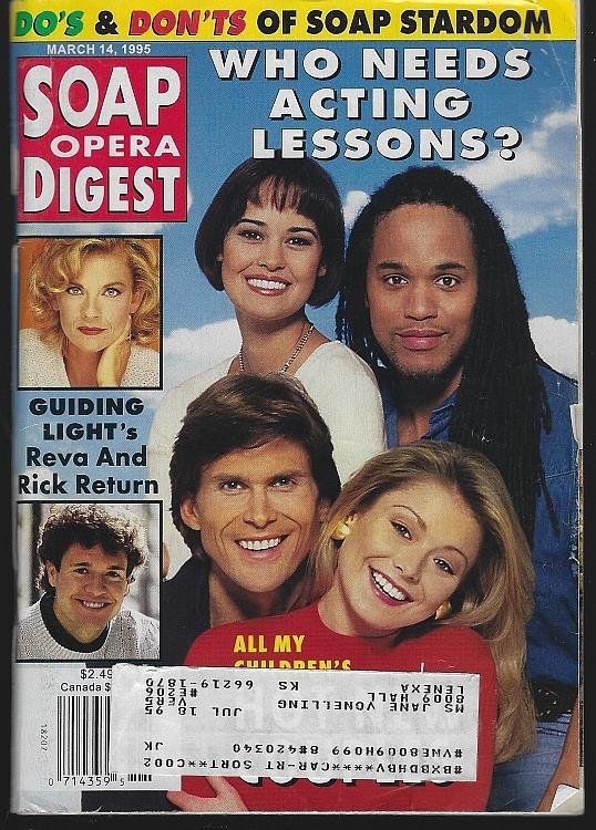 SOAP OPERA DIGEST MARCH 14, 1995