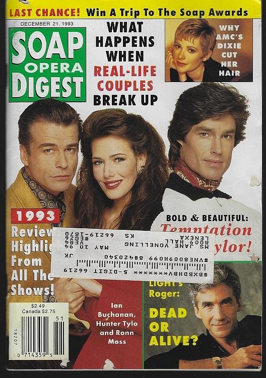 SOAP OPERA DIGEST DECEMBER 21, 1993