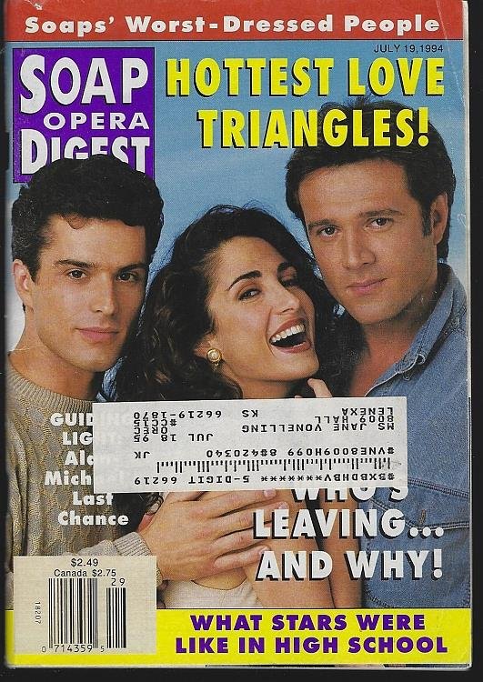 SOAP OPERA DIGEST JULY 19, 1994