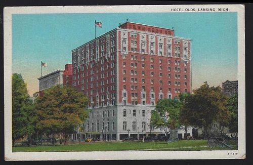 HOTEL OLDS, LANSING, MICHIGAN