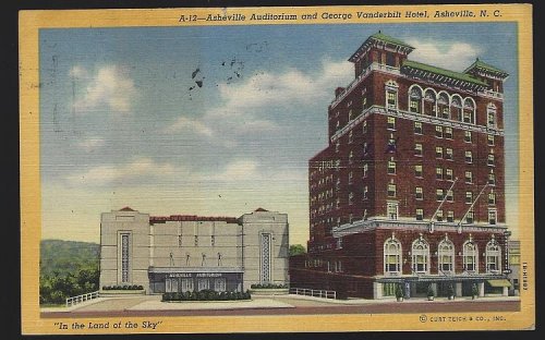 ASHEVILLE AUDITORIUM AND GEORGE VANDERBILT HOTEL, ASHEVILLE, NORTH CAROLINA