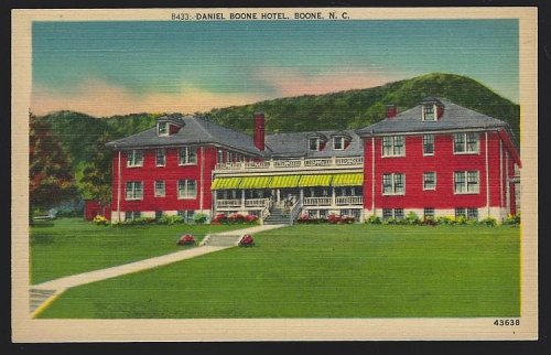 DANIEL BOONE HOTEL, BOONE, NORTH CAROLINA