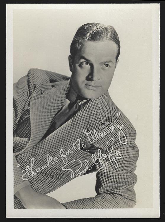 VINTAGE PHOTOGRAPH OF BOB HOPE