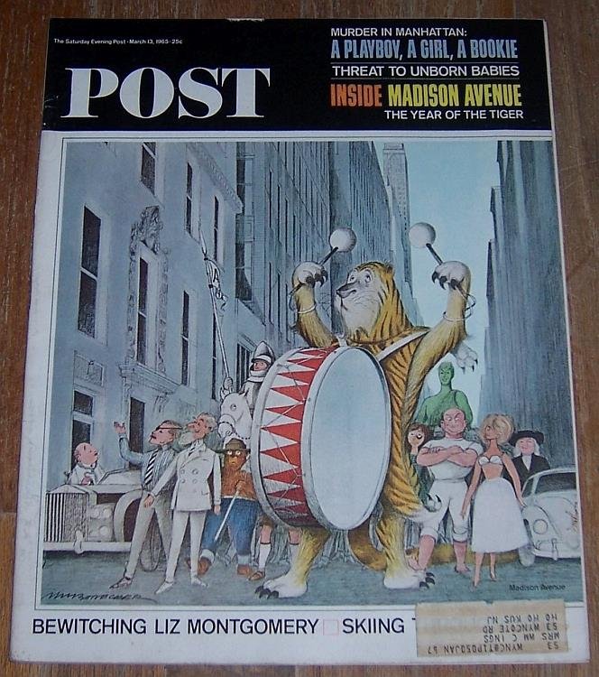 SATURDAY EVENING POST MAGAZINE MARCH 13, 1965