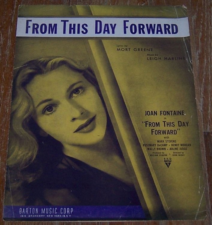 FROM THIS DAY FORWARD