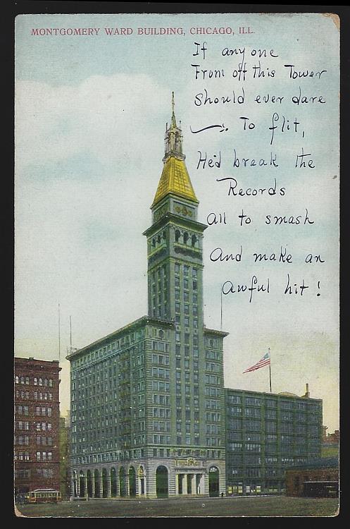MONTGOMERY WARD & CO., BUILDING, CHICAGO, ILLINOIS