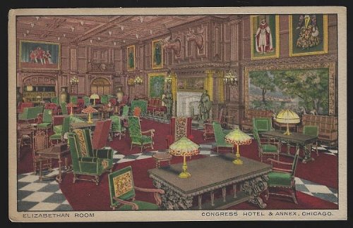 ELIZABETHAN ROOM, CONGRESS HOTEL AND ANNEX, CHICAGO, ILLINOIS