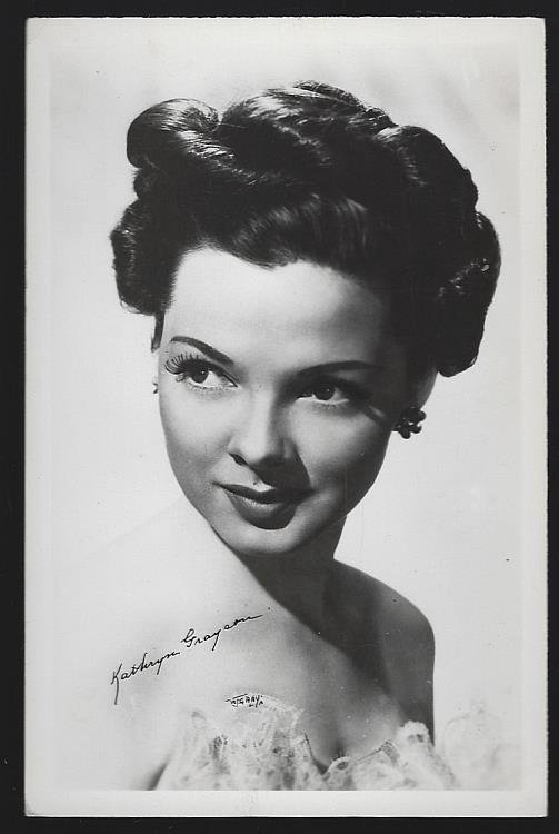 VINTAGE POSTCARD OF KATHRYN GRAYSON